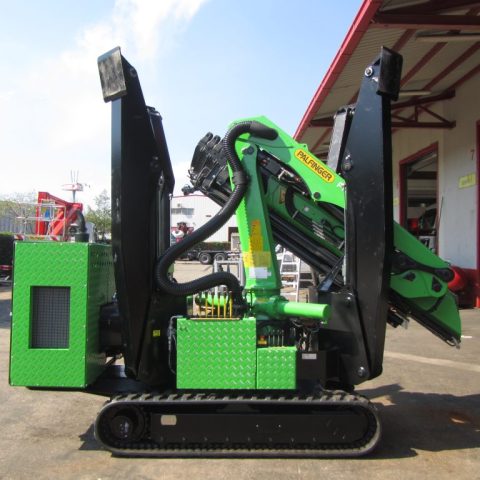 CRAWLER WITH CRANE