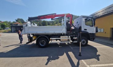 Isporuka Palfinger dizalice PK 13.501 SLD3 i trostranog kipera za SIK Tuzla