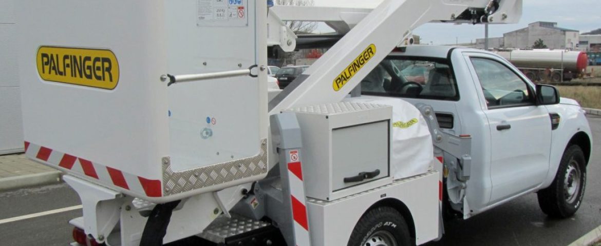 Radna platforma Palfinger P130A na Ford Rangeru za Elektro Doboj