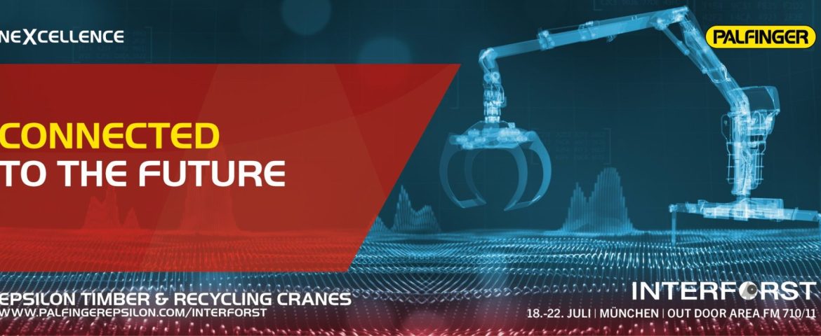 INTERFORST sajam u znaku noviteta iz PALFINGER EPSILON programa