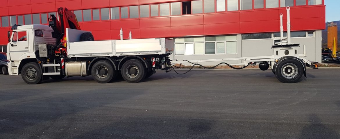 Palfinger dizalica PK 32080 i prikolica PST100 za ZP Elektro Doboj