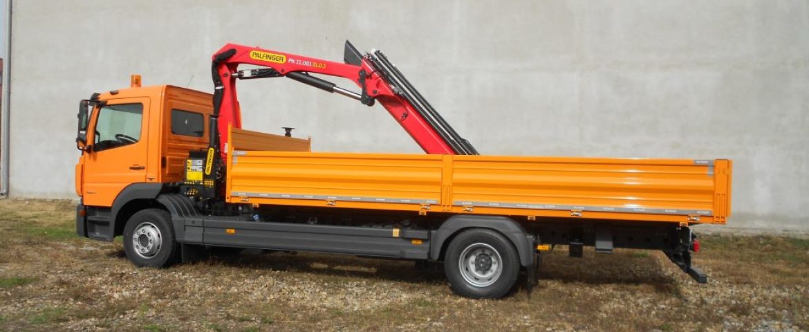 Nova PK nadogradnja za Buljan Ceste: Mercedes Atego s Palfinger dizalicom i čeličnim sandukom
