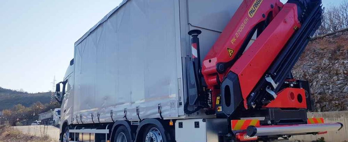 Kamionska nadogradnja sa Palfinger PK 27001 EH dizalicom za Hano-Trans