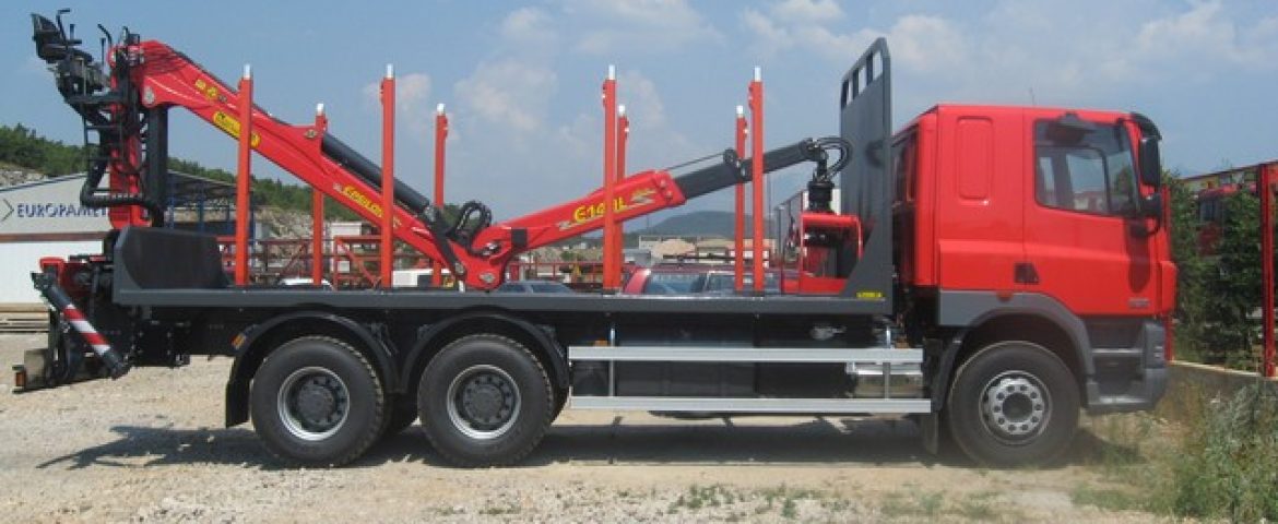 Palfinger EPSILON E140L82 i šumarska nadogradnja za Volex Mobil