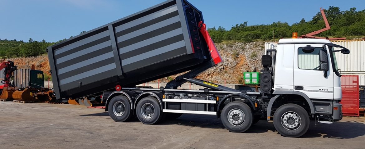 Palfinger navlakač kontejnera T26 za Hotel Termag Jahorina