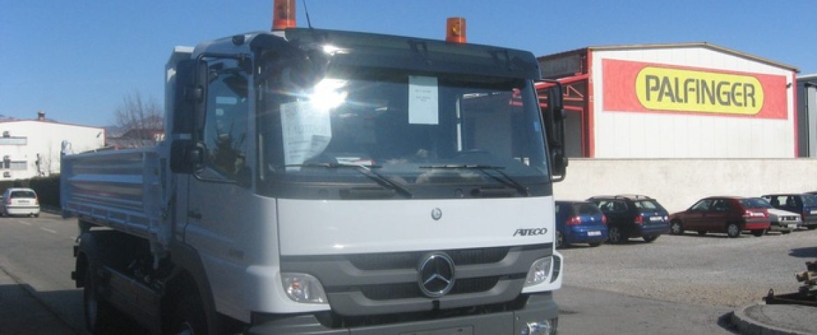 Isporuka trostranog kipera TK 75 za JP Elektroprivreda HZ HB – Mostar